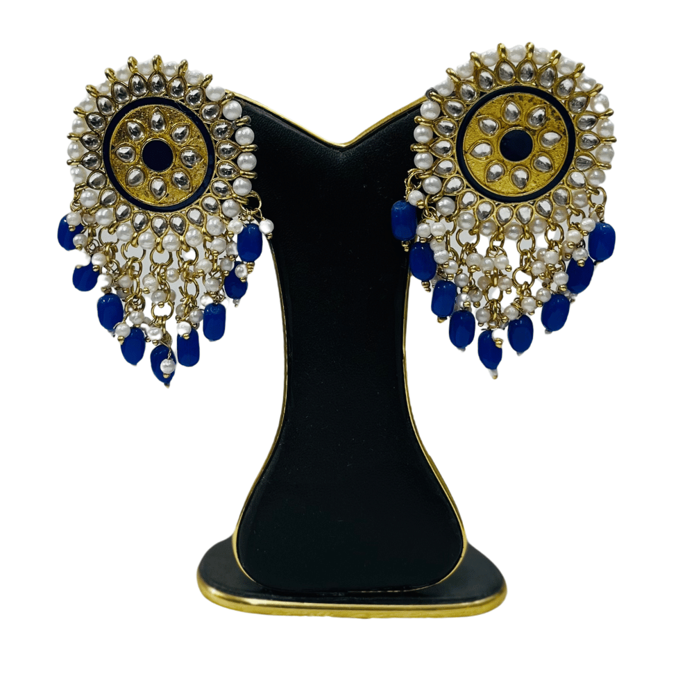 "Exquisite Heritage-Inspired Earrings with Intricate Details"